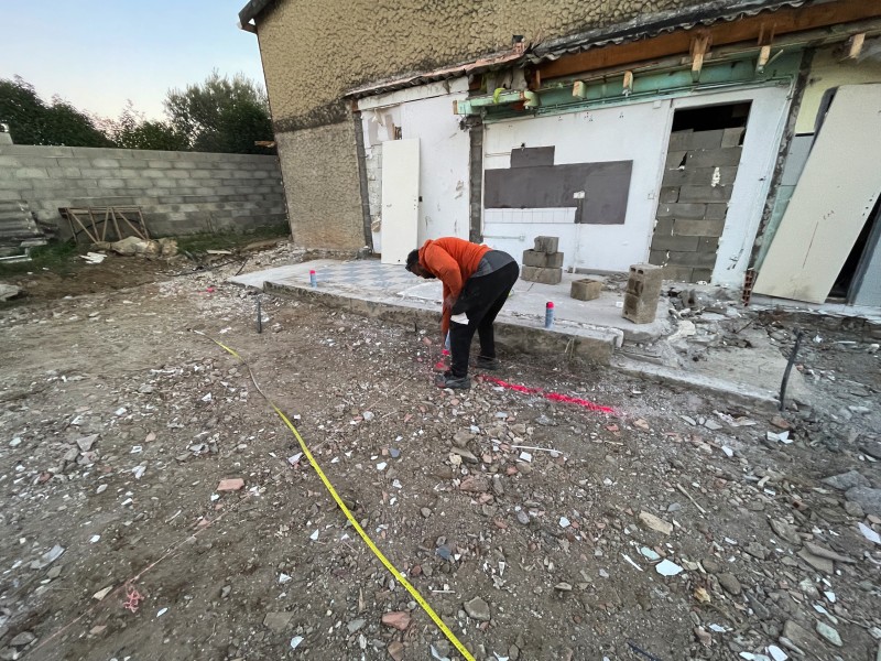 Devis construction de maison neuve individuelle, plans sur mesure, devis gratuit sur Aubord à proximité de Nîmes dans le Gard. implantation 
 de maison.