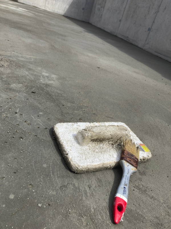 Mise en place d’un Enduit dans une piscine à Manduel proche de Nîmes dans le Gard 30