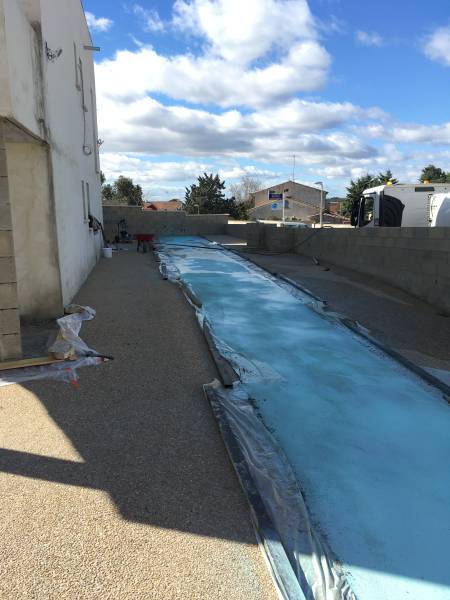 Entreprise rénovation à Boissiéres près de Nimes pour béton désactivé 