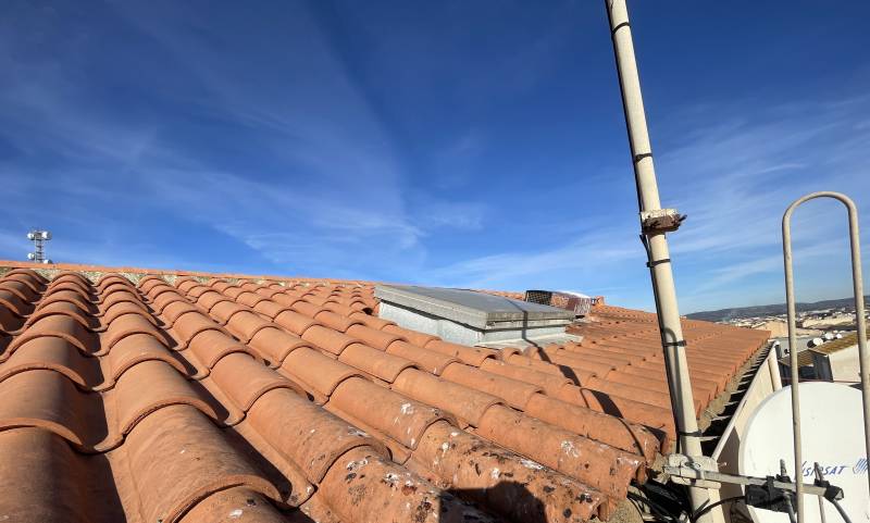 Projet rénovation de la toiture d'un appartement dans une rénovation globale à  Arpaillargues proche d'Uzès