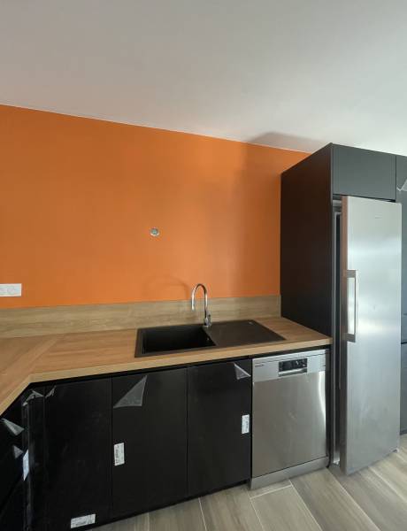 Rénovation d'une cuisine dans le Gard à Cabrières proche de Poulx