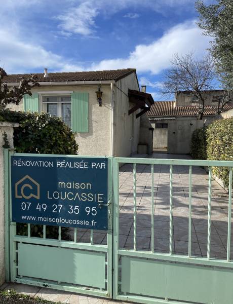 Rénovation mur de clôture par Maison Loucassie à Bellegarde à proximité de Nîmes dans le Gard 30 