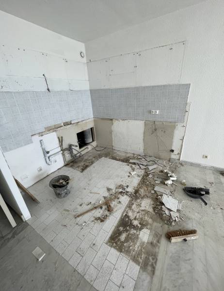 Rénovation d'une cuisine dans une rénovation globale d'appartement aux alentours de Nîmes dans le 30