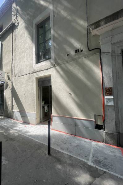 Rénovation de la façade d'un appartement à Caveirac dans le secteur Nîmes Vaunage  dans le Gard 30
