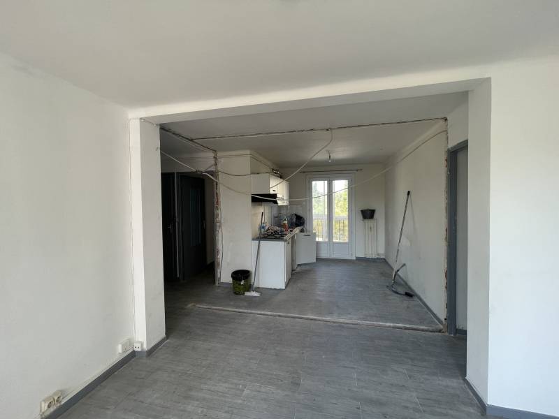 Rénovation du  sol dans une rénovation globale de maison à Boisseron proche de Sommière dans le Gard 30