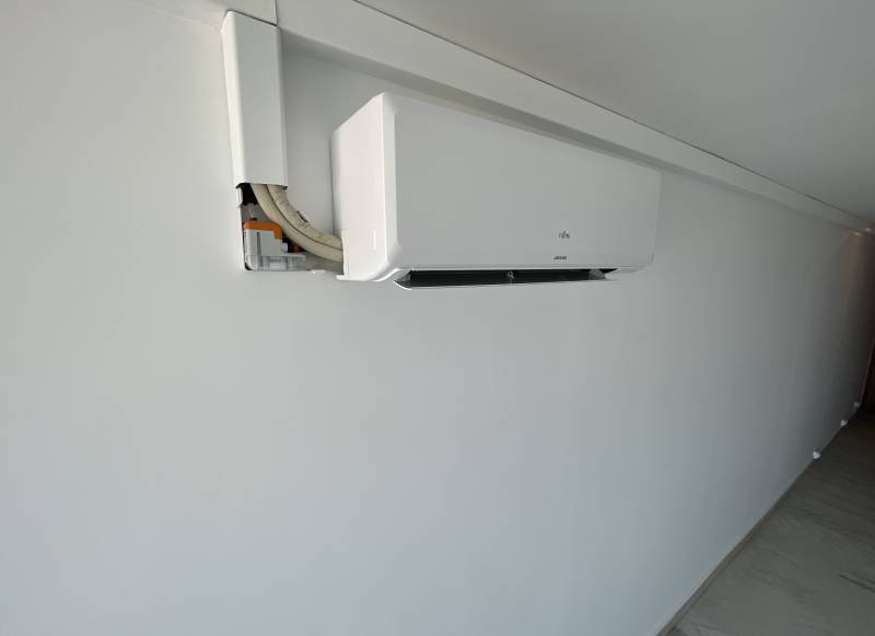 Rénovation globale d'appartement : pose climatisation réversible dans le secteur Nîmes Vaunage à Clarensac