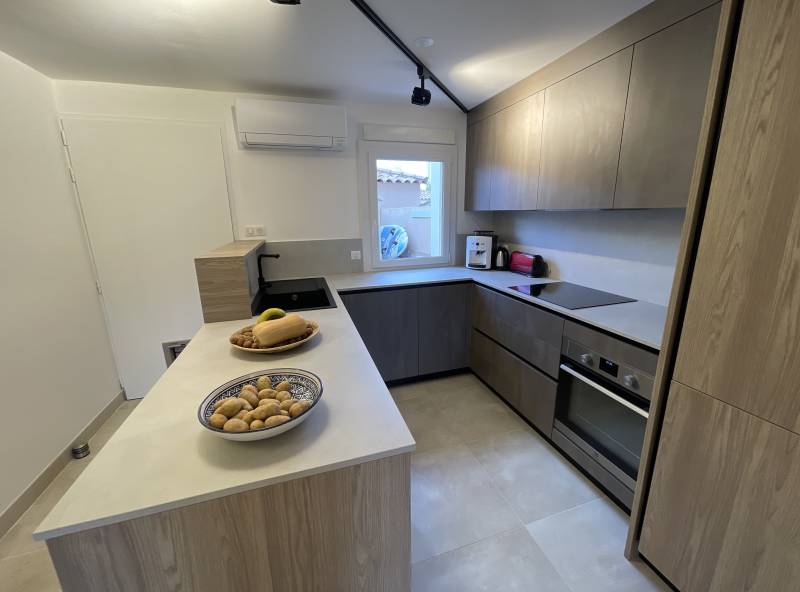 Rénovation d'une cuisine à Marguerittes proche de Nîmes dans le Gard  30