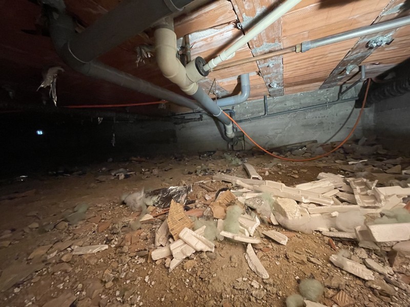 Entreprise de rénovation, isolation dans le vide sanitaire à Marguerittes proche de Nîmes dans le Gard 30.