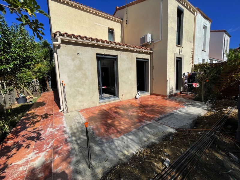 Extension maison en RDC et rénovation intérieur sur Montpellier dans l’Hérault 34.