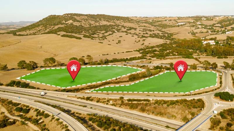 A vendre terrain a batir dans la vaunage, congénies, langlade.