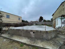 Constructeur de villa moderne,   construction et réalisation de la dalle du RDC Milhaud, proche de Nimes dans le 30.