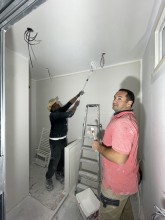 Maison Loucassie Construction d'une charpente traditionnelle pour une maison dans la plaine de la Vaunage